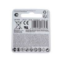 Батарейка Varta ELECTRONICS CR1632 BL1 Lithium 3V (6632) 06632101401