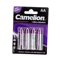 Батарейка Ultra BL-4 LR6 (LR6-BP4UT, 1.5В), блистер 4 шт. Camelion 14984