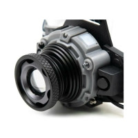 Налобный фонарь Сибирский следопыт Вольт-М, 1 LED, zoom, аккум. 220В, PF-PFL-HL51