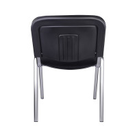 Стул Helmi hl-f01 изо, каркас хром, обивка ткань серая 330633