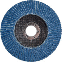 Круг лепестковый торцевой циркониевый 125 мм, р40 vertextools 13125-40