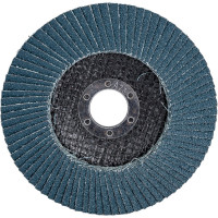 Круг лепестковый торцевой циркониевый 125 мм, р80 vertextools 13125-80