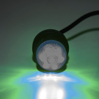 Диодная стробоскопическая лампа ELF 7led, 220в, зеленая ELF-Strobe green