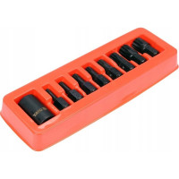 Набор ударных бит YATO 1/2" SPLINE (9 предметов) YT-10663 371410663 092 1