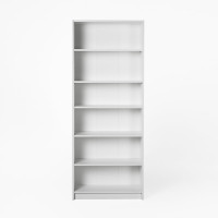 Стеллаж Гуд ЛАКК Варма 6 полок, 78x198x28, белый S00357