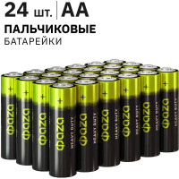 Элемент питания ФАZА солевой AA/R6 1.2В Heavy Duty Pack-24 (уп.24шт) 5042292