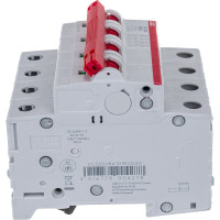 Рубильник ABB 4 полюса SD204/40 рычаг красный 2CDD284101R0040