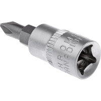 Головка со вставкой 1/4", PH1 AV Steel AV-506001