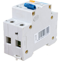 Дифференциальный автомат ANDELI DZ59LE-40 1P+N 20A 30mA х-ка С 4.5kA ADL02-053