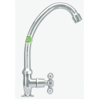 Настольный кран Juguni JGN1140, моно, кран-букса керамический, хром/мах. 0402.661