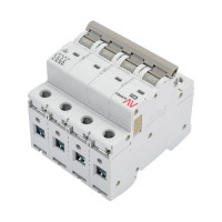 Автоматический выключатель EKF AVERES AV-6, 4P, 25A, C, 6kA mcb6-4-25C-av