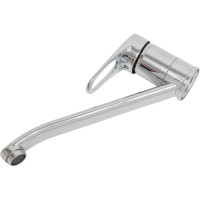 Смеситель для кухни G-lauf с плоским поворотным изливом, хром 4P4-A043