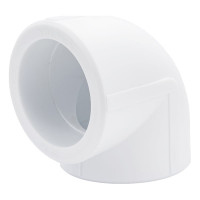 Угольник VALFEX PP-R Дн 90х90°, белый 10108090 127-0581