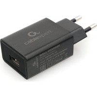 Адаптер питания Cablexpert MP3A-PC-21 100/220V - 5V USB 1 порт 1A черный