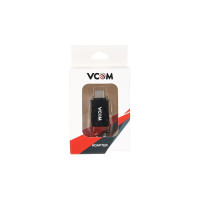 Переходник OTG VCOM USB 3.1 Type-C - USB 3.0 A f, металлический корпус CA431M