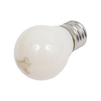 Светодиодная лампа General Lighting Systems Филамент матовый E27 8Вт 230В 560Лм 4500К Нейтральный белый свет Шар GLDEN-G45S-M-8-230-E27-4500 654600