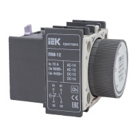 Приставка IEK ПВИ-12, 10-180сек, ИЭК KPV10-11-2
