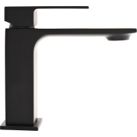 Смеситель для раковины ORANGE Lutz черный M04-021b