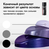 Эмаль декоративная KUDO CHAMELEON - цвет Фиалковая лагуна :сиреневый-фиолетовый-синий KU-C267-7