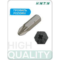 Вставка (бита) торцевая 1/4" HONITON, POZIDRIV PZ1 BT-A2PZ1 В0000000170581