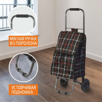 Тележка с сумкой Рыжий кот D203ECO Brown 30 кг 00 2251