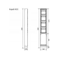 Короб EKF КСС Basic uerm-kss-1890
