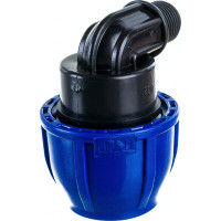 Отвод компрессионный PN16 (32 мм; 1/2") с наружной резьбой RTP 11559