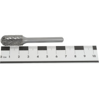 Борфреза твердосплавная (12x6x25x70 мм; тип C-Цилиндр со сферой) Профоснастка №175 860361225700