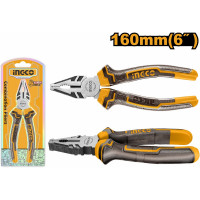 Комбинированные плоскогубцы INGCO 160мм HCP08168