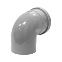 Отвод VALFEX 87.5 градусов, 110 мм, внутренняя канализация 20101110