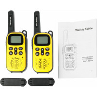 Комплект из двух радиостанций Decross DC43 Yellow Twin EU без ЗУ DC4311100002000