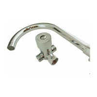 Сенсорный смеситель для кухни OUTE хром, высота 300 мм, однорычажный, монтаж на одно отверстие T991