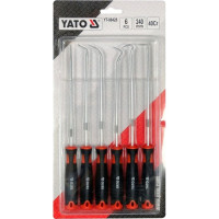 Набор длинных крючков YATO 6 предметов YT-08428