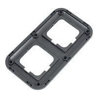 2-постовая рамка OVIVO Loft дымчатый 404-110011-226
