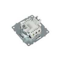 2-клавишный выключатель OVIVO Loft дымчатый 600-000211-202