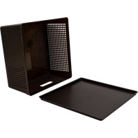 Корзинка с крышкой ПОЛИМЕРБЫТ TRAYMIX 12 л 4346580