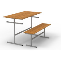 Скамья ТИТАН МЕТА ССТ 1500x320 ЛДСП 4670026244434