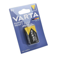 Батарейка Varta SUPERLIFE Крона 6F22 BL1 Heavy Duty 9V (2022) 02022101411