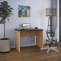 Письменный стол Атмосфера СП-07 дуб золотой крафт/антрацит 00-00020189