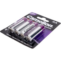 Батарейка Ultra BL-4 LR6 (LR6-BP4UT, 1.5В), блистер 4 шт. Camelion 14984