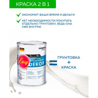 Акриловая краска для мебели и декора Farbitex PROFI EasyDekor 1 л 4300011680