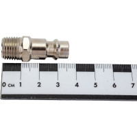 Штуцер быстросъемный рапид папа - M1/4" наружная резьба Pegas pneumatic 3103-1