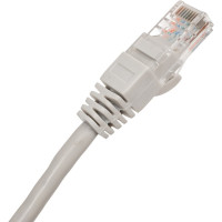 Неэкранированный патч-корд Cabeus U/UTP, категория 5е, 2xRJ45/8p8c, серый, PVC, 2м PC-UTP-RJ45-Cat.5e-2m