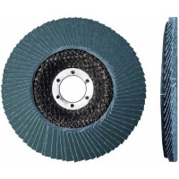 Круг лепестковый торцевой циркониевый 125 мм, р120 vertextools 13125-120
