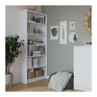 Стеллаж Гуд ЛАКК Варма 6 полок, 78x198x28, белый S00357