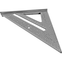 Столярный угольник плотника vertextools алюминий, 180мм 3040-180