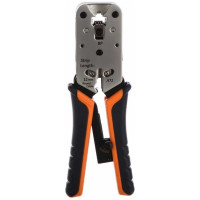 Обжимной инструмент Cabeus для RJ-45 (8р8с), профессиональный HT-L2182R