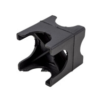 Фиксатор горизонтальный Опора Кубик малый 20/25/30/35 (500 шт) для арматуры 4-18 мм Технопласт 200023