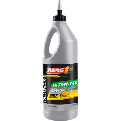 Синтетическое трансмиссионное масло MAG1 Full Synthetic 75W-140 GL-5 Gear Oil, 946 мл MAG00870