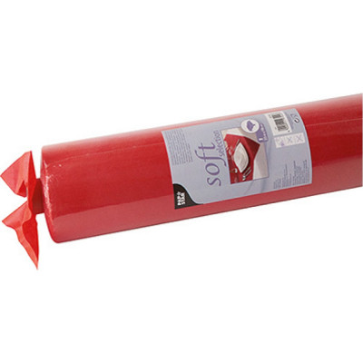PapStar скатерть нетканая ш 1180 мм 25 м в рулоне красная PS-82342